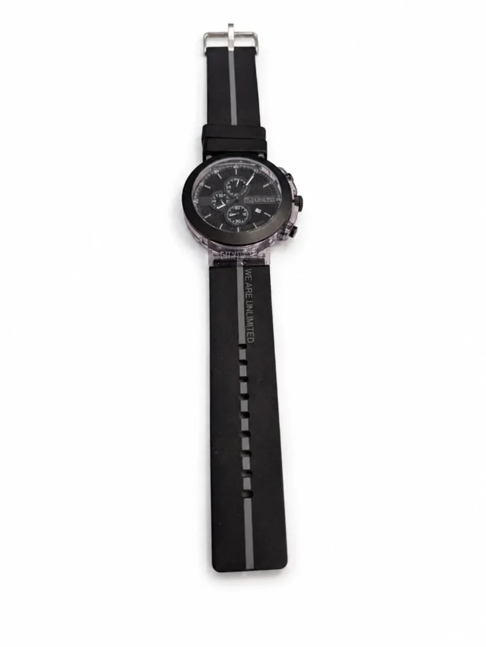 Marc Ecko UNLTD E17516G1 Men’s Chronograph Black Watch w/ Original Box